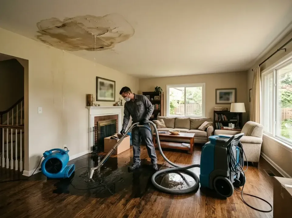 attic-pipe-burst-ceiling-drip-008 — frequently asked questions, Water Damage Restoration & Carpet Care in Hohenwald, TN